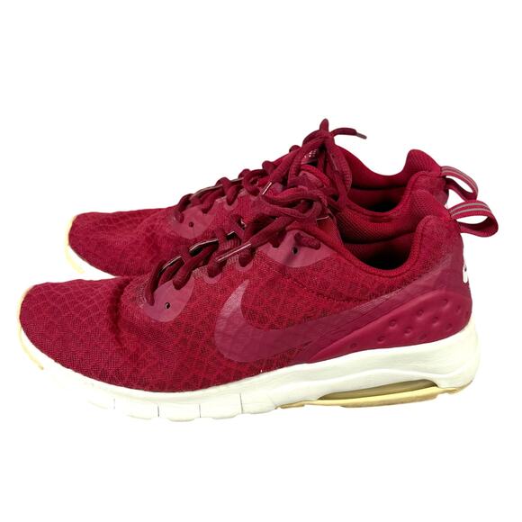 Nike Air Max Motion Womens Sneakers Size 9 Wine Red Shoes 844895-660 - Picture 1 of 10
